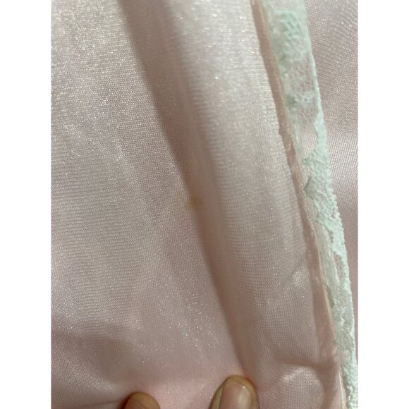 Previews USA Vintage Lace Long Robe Womens M Tie Waist Feminine Elegant Fantasy - Picture 3 of 9